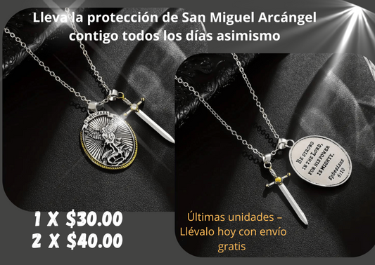 Collar Protector San Miguel Arcángel